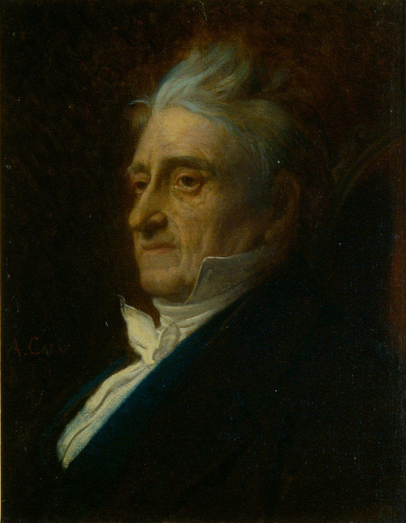 Detail of Portrait of the composer Antonio Francesco Gaetano Saverio Pacini by Anonymous