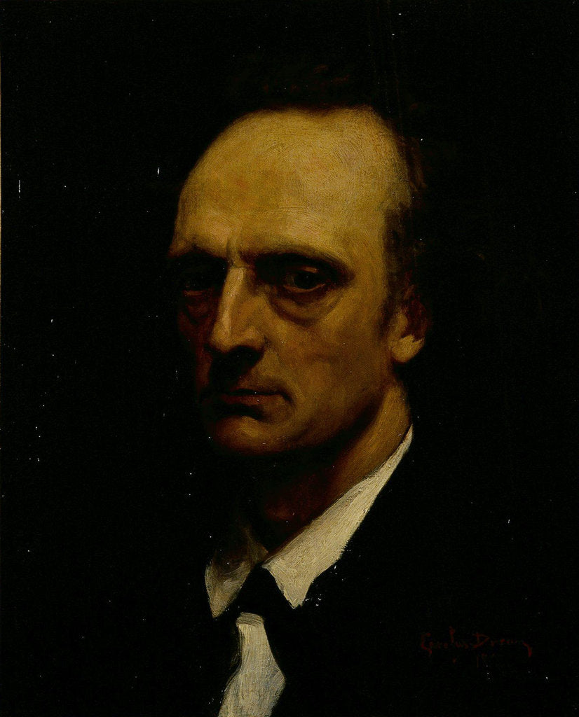 Detail of Portrait of the composer Henry Charles Litolff by Anonymous