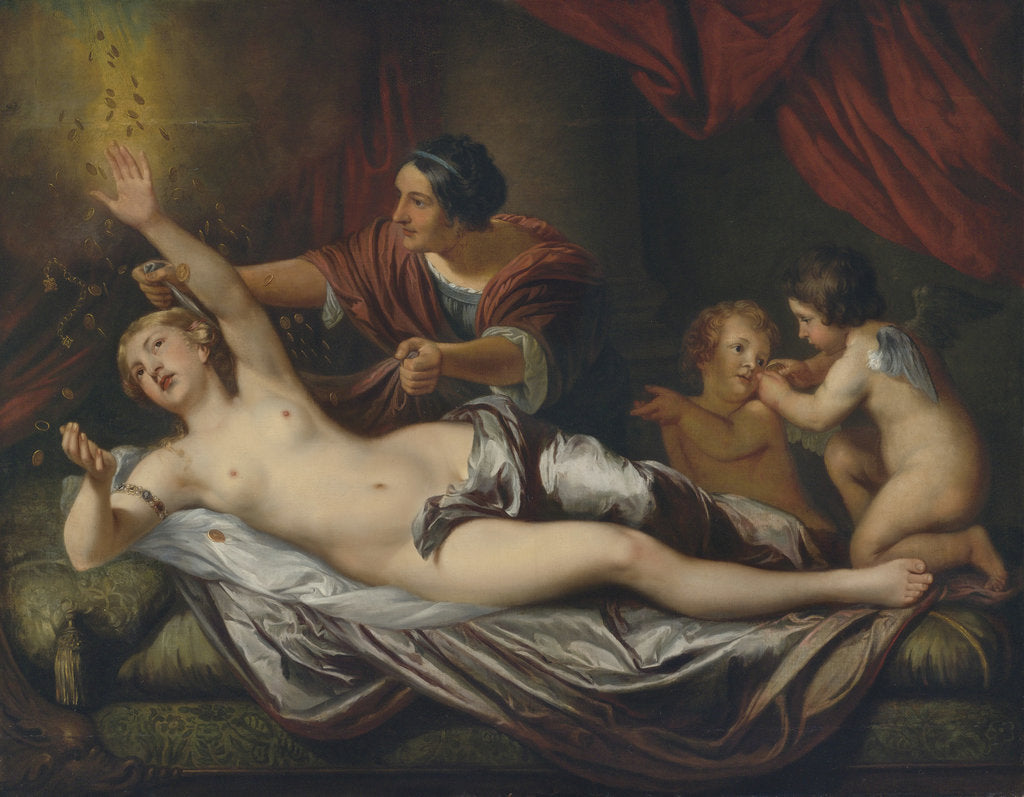 Detail of Danae by Anonymous