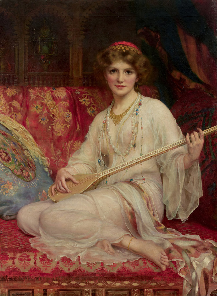 Detail of The dancer by Anonymous