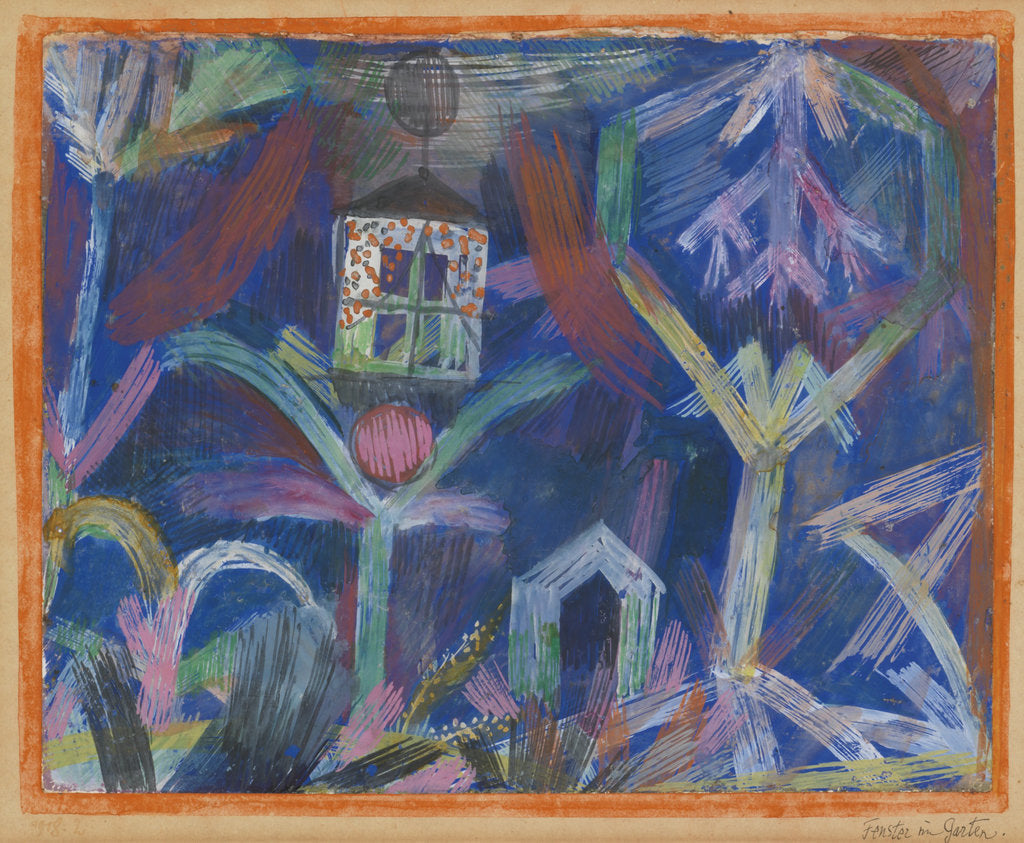 Detail of Window in the Garden by Anonymous