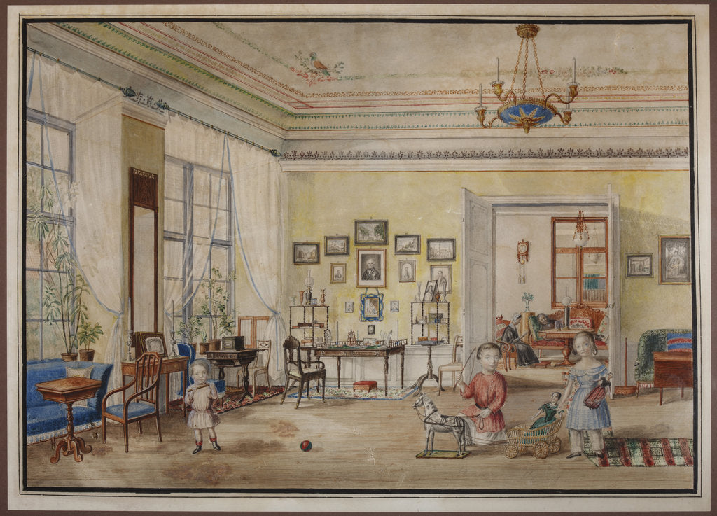 Detail of Childrens Room at the Governor House in Reval by Anonymous