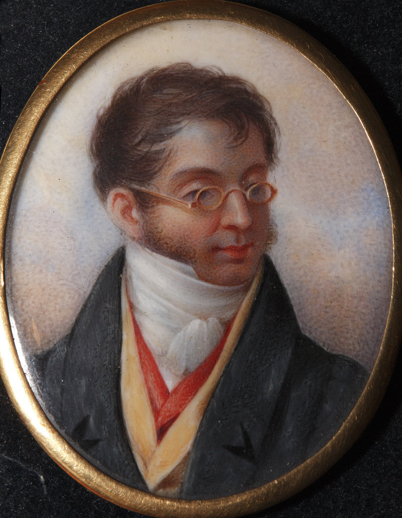 Detail of Portrait of Count Karl Robert Nesselrode by Anonymous
