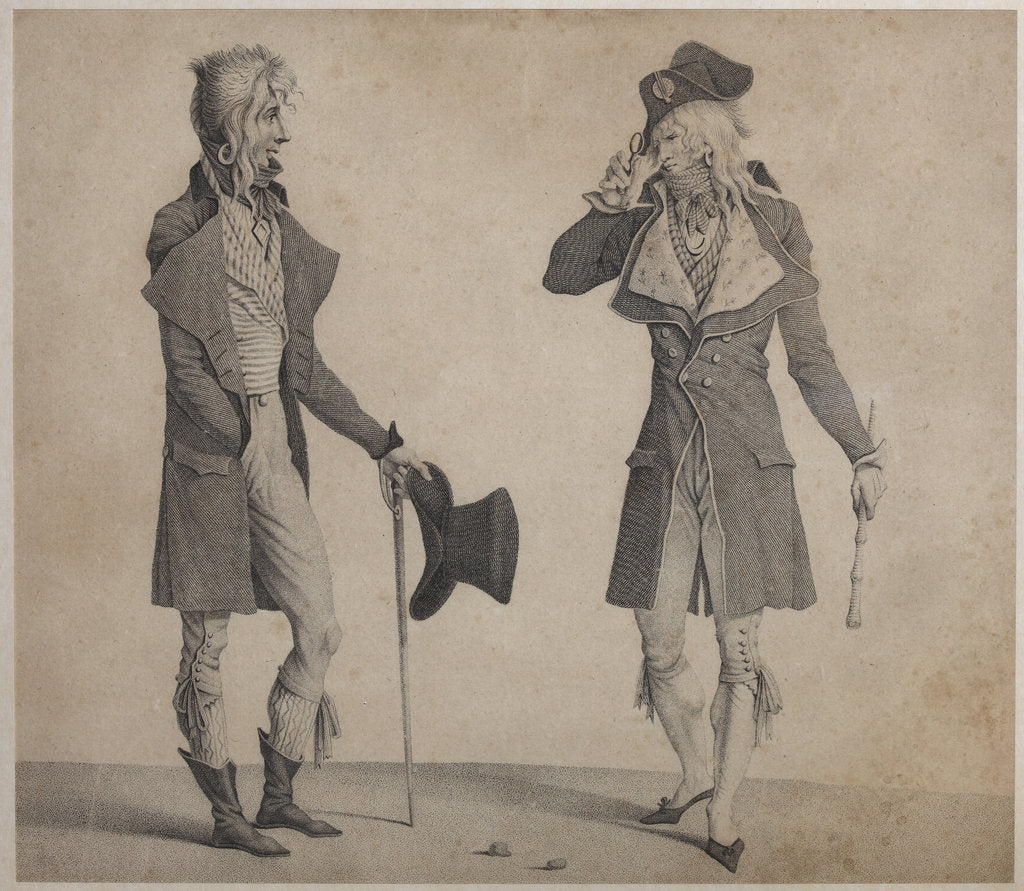 Detail of Fashionmongers by Anonymous