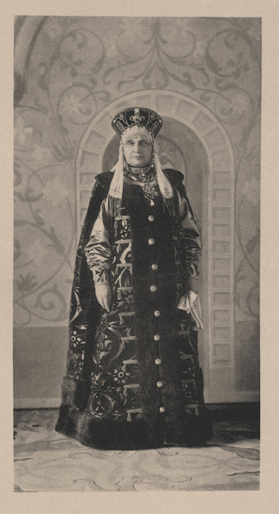 Detail of Portrait of Princess Мaria Mikhaylovna Golitsyna, née Pashkova by Anonymous
