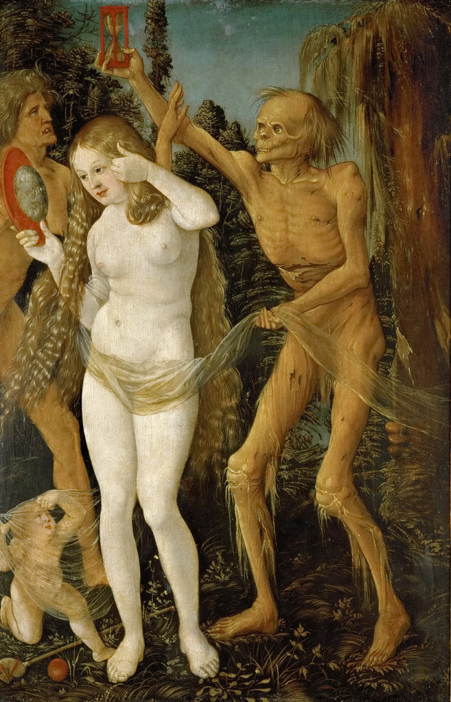 Detail of Three Ages of the Woman and the Death by Anonymous