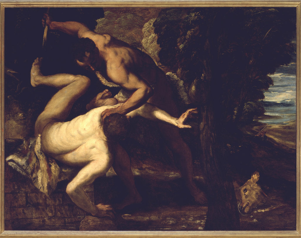 Detail of Cain and Abel by Anonymous