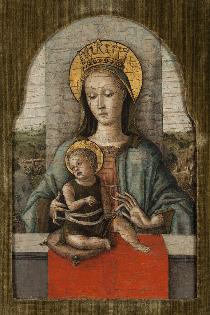 Detail of The Virgin and Child by Anonymous