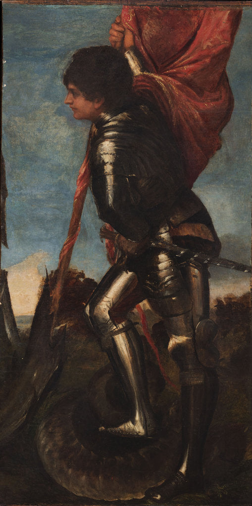 Detail of Saint George by Anonymous