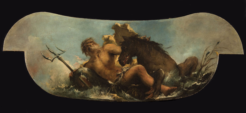 Detail of Neptune by Anonymous