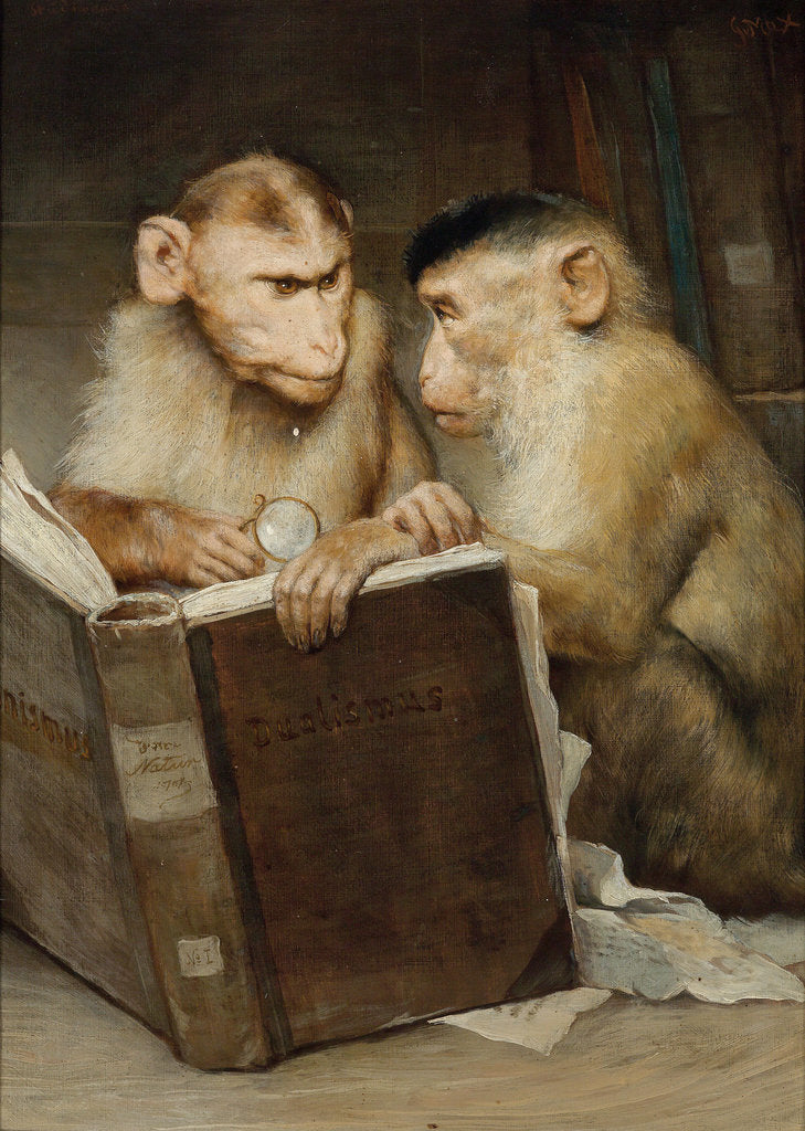 Detail of The Scholars by Anonymous