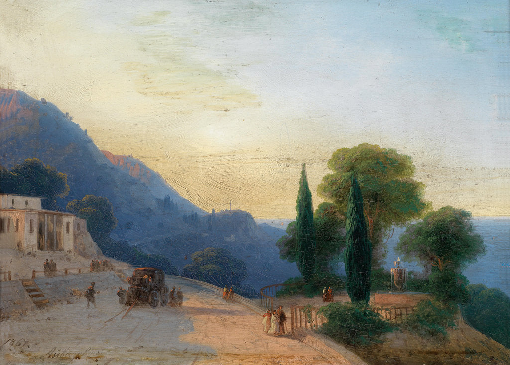 Detail of A Summer day in Crimea by Anonymous