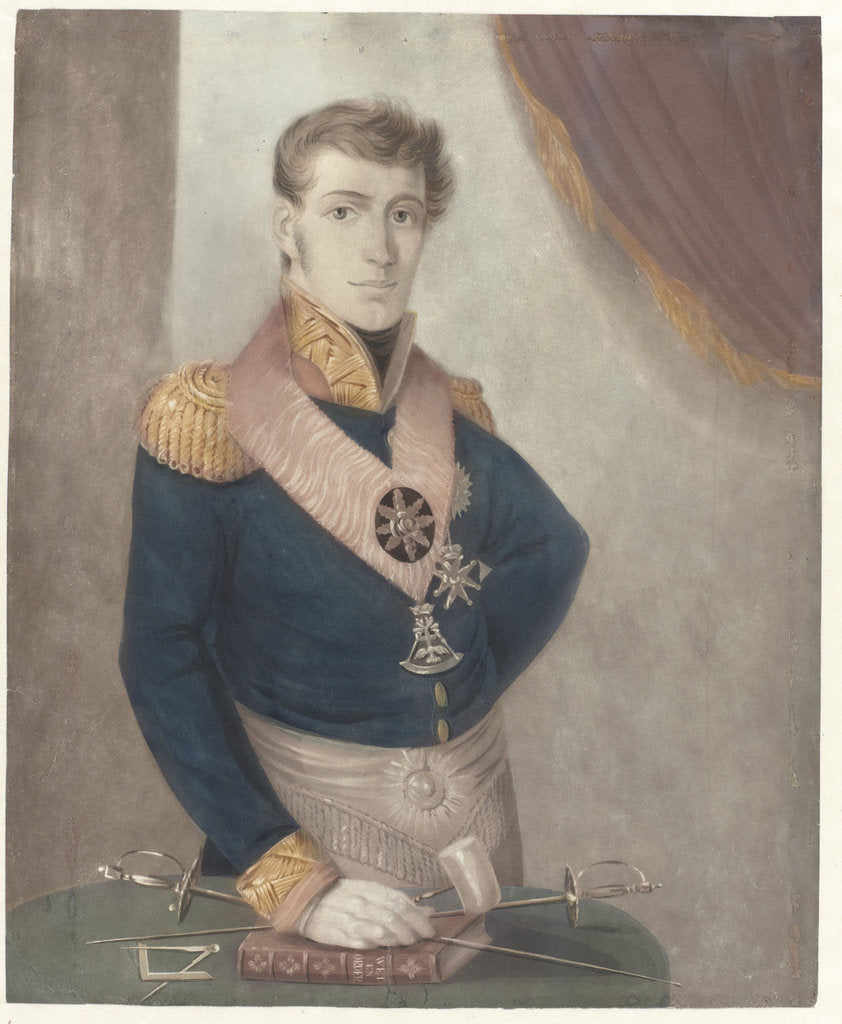 Prince Frederick of the Netherlands as Grand Master by Anonymous