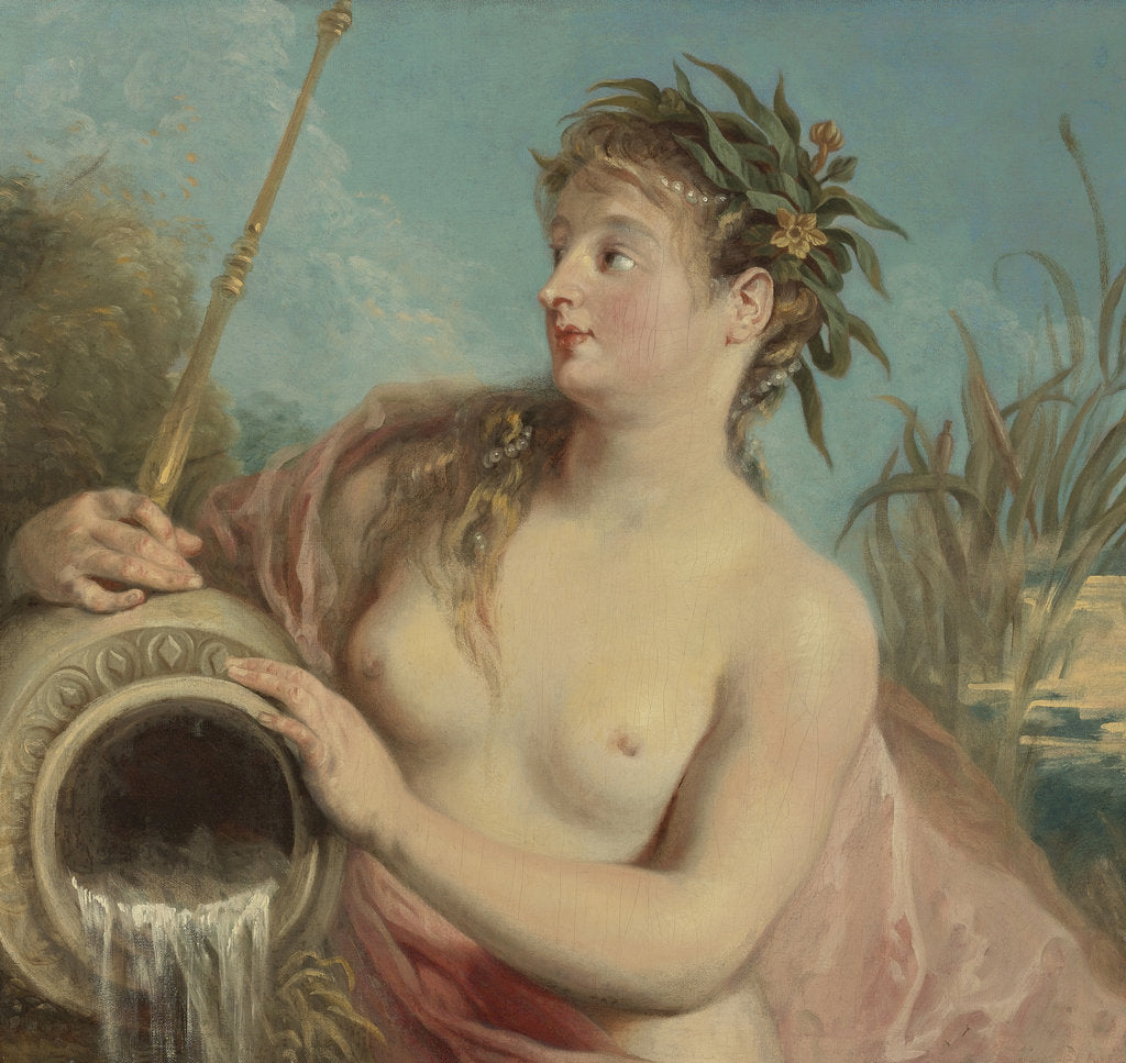 Detail of The Nymph of the spring by Anonymous