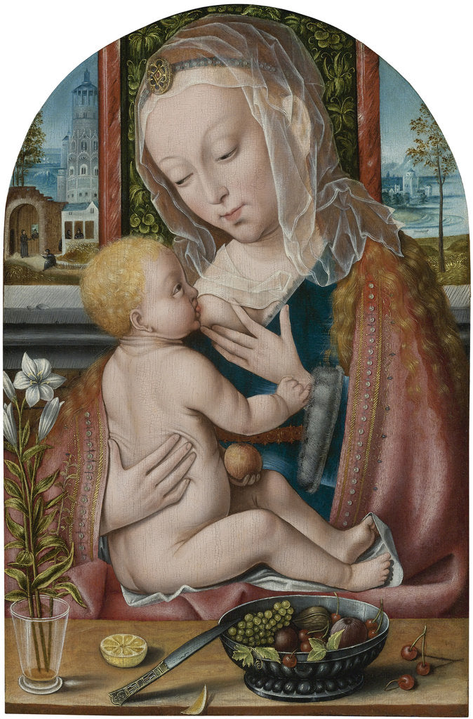 Detail of The Virgin and Child by Anonymous