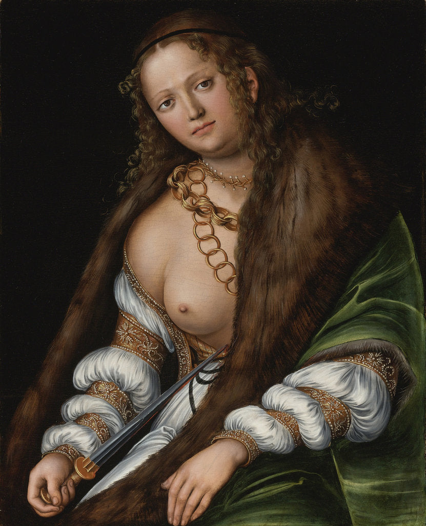 Detail of Lucretia by Anonymous
