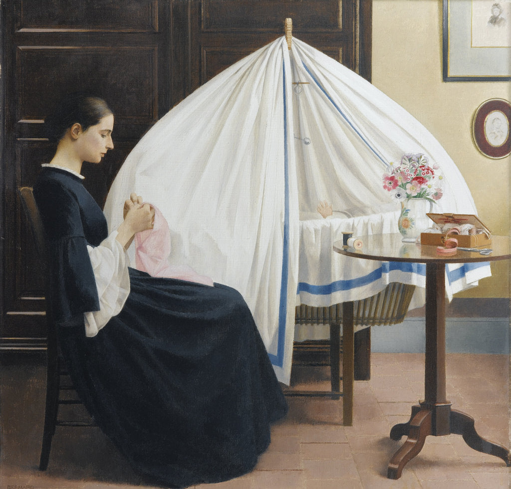 Detail of Delfina Boutet de Monvel by Sylvies Cradle by Anonymous
