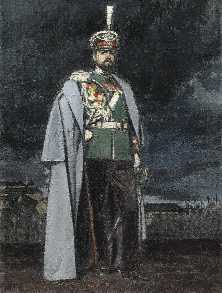 Detail of Portrait of General Dimitri Ivanovich Oznobishin by Anonymous