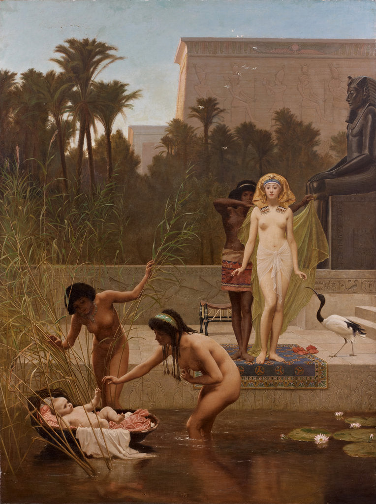 Detail of The Finding of Moses by Anonymous