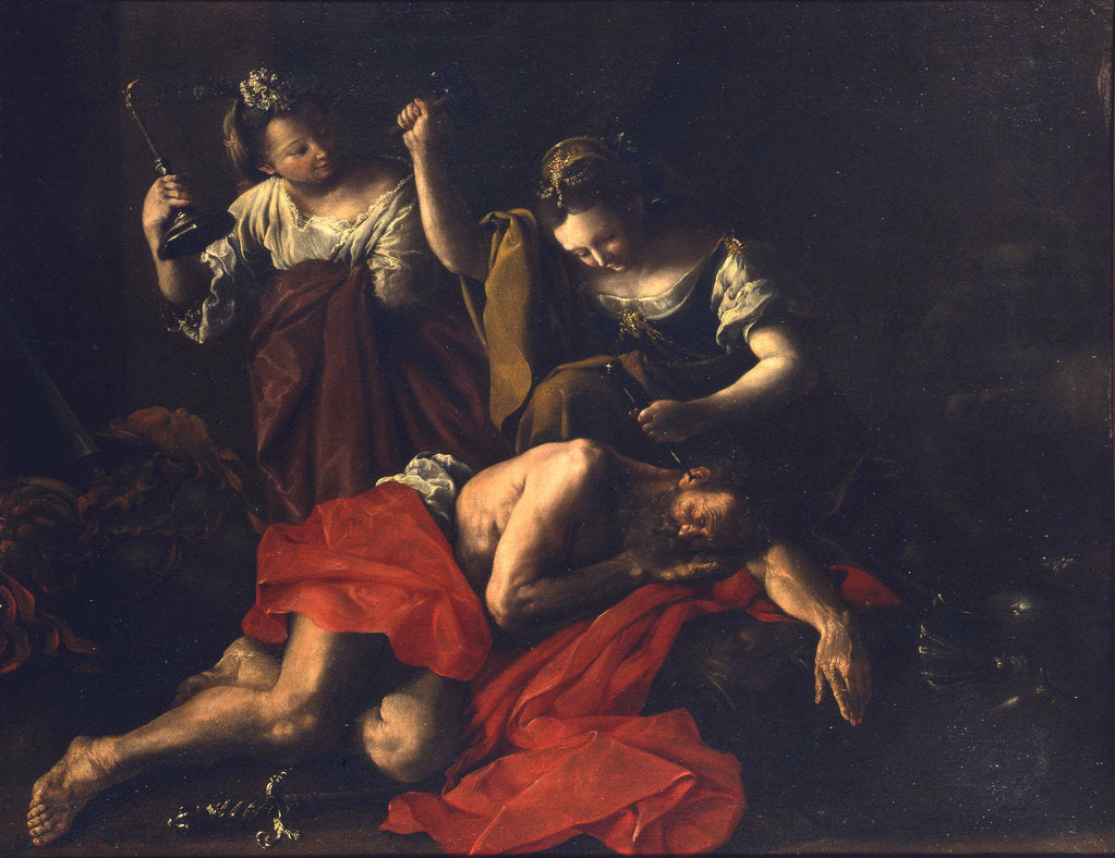 Detail of Jael and Sisera by Anonymous
