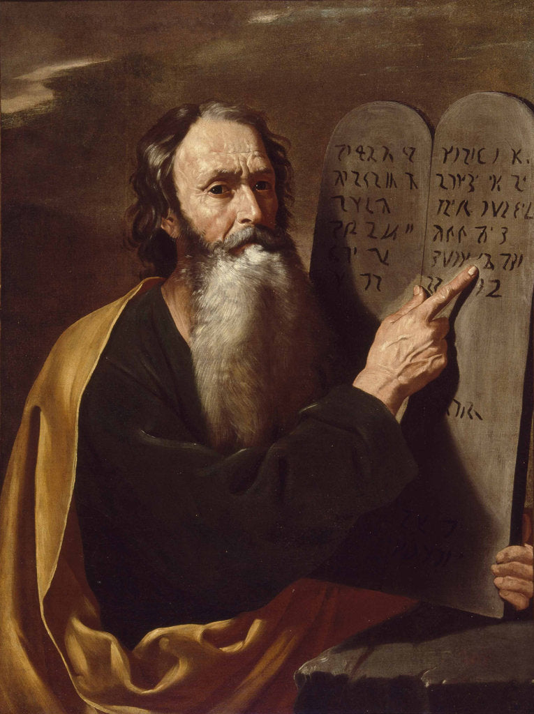Detail of Moses by Anonymous