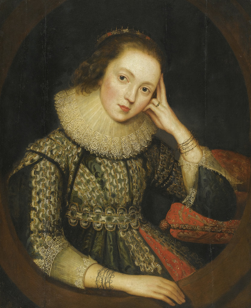Detail of Portrait of Mary Stuart, Queen of Scots by Anonymous