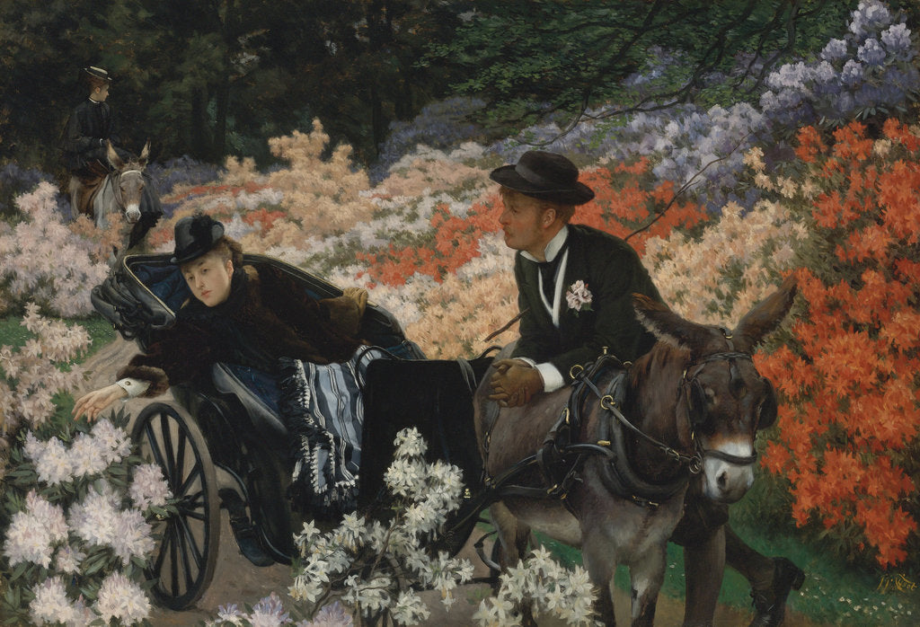 Detail of The Morning Ride by Anonymous