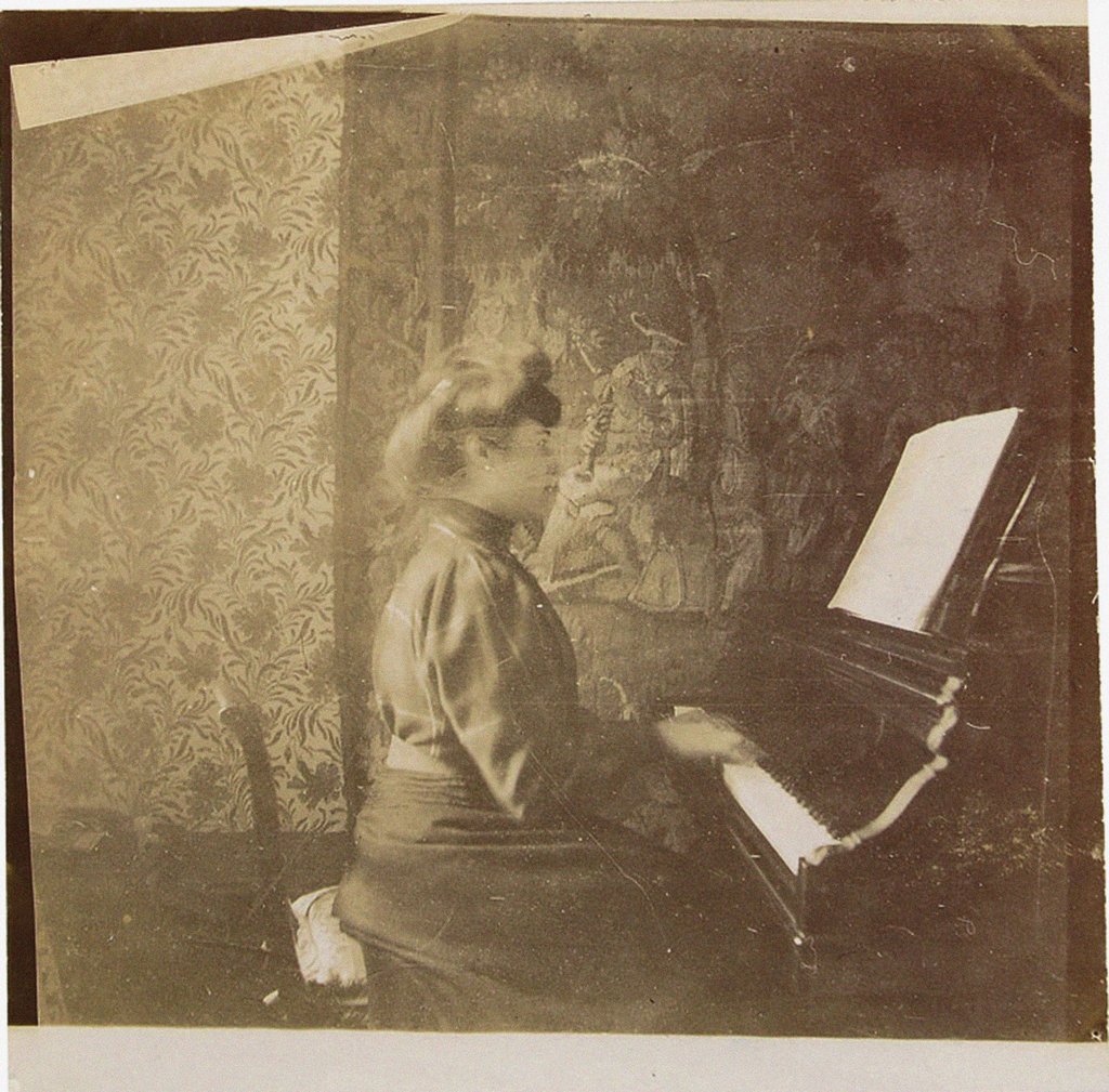 Detail of Misia Natanson at the Piano by Anonymous