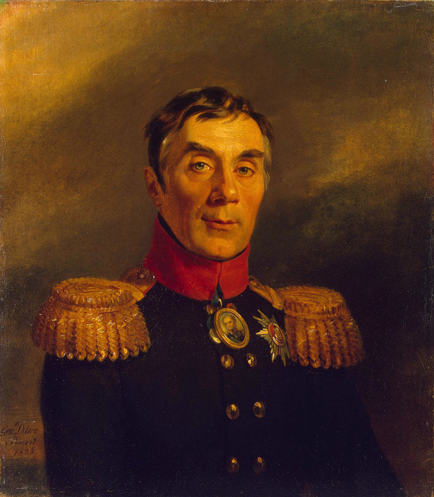 Detail of Portrait of Count Alexey Andreyevich Arakcheyev by Anonymous