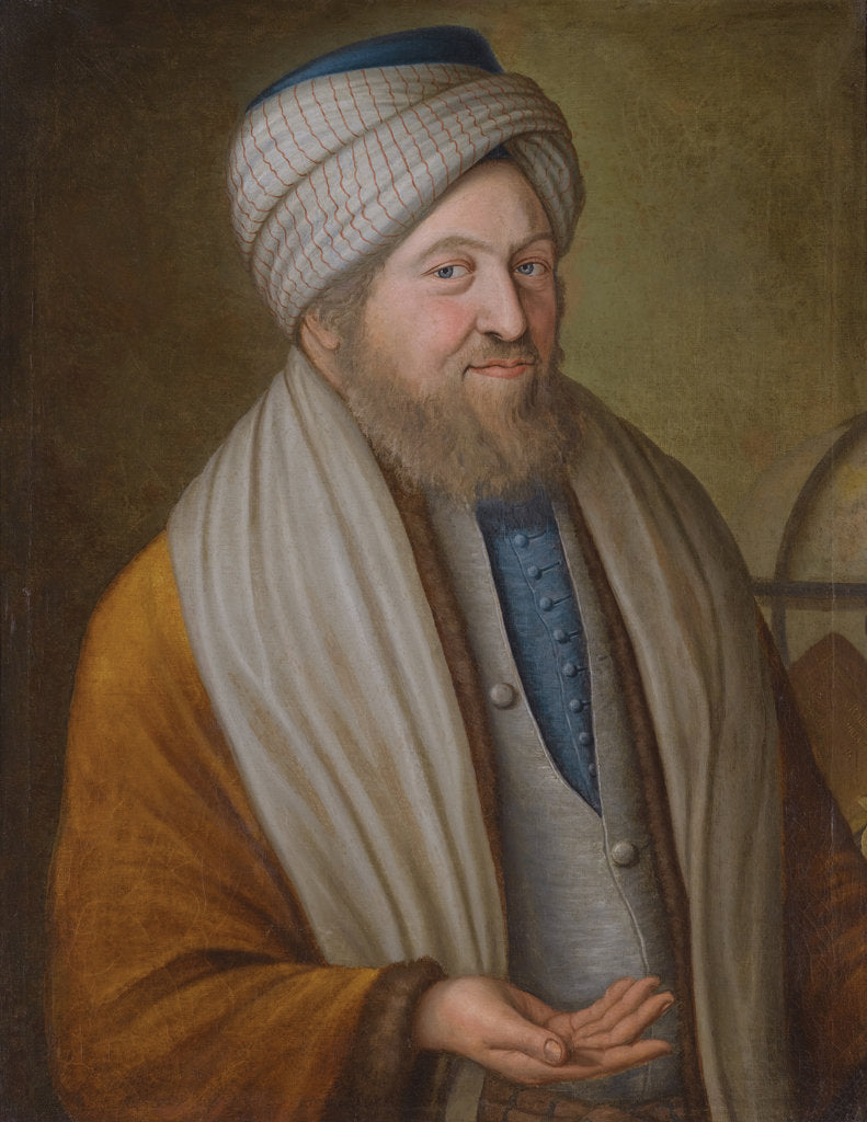 Detail of Portrait of Abraham of Lontesano, Rabbi of Constantinople by Anonymous