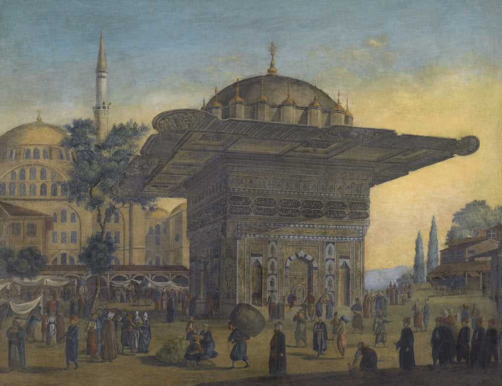 Detail of Tophane Fountain, Constantinople by Anonymous