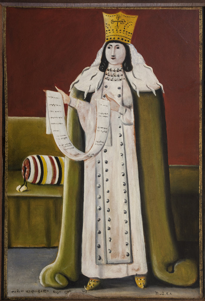 Detail of Queen Tamar by Anonymous