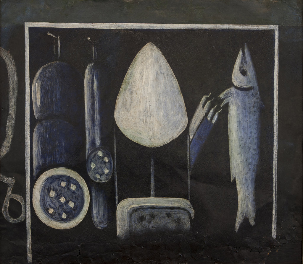 Detail of Still Life with a Sugar Loaf by Anonymous