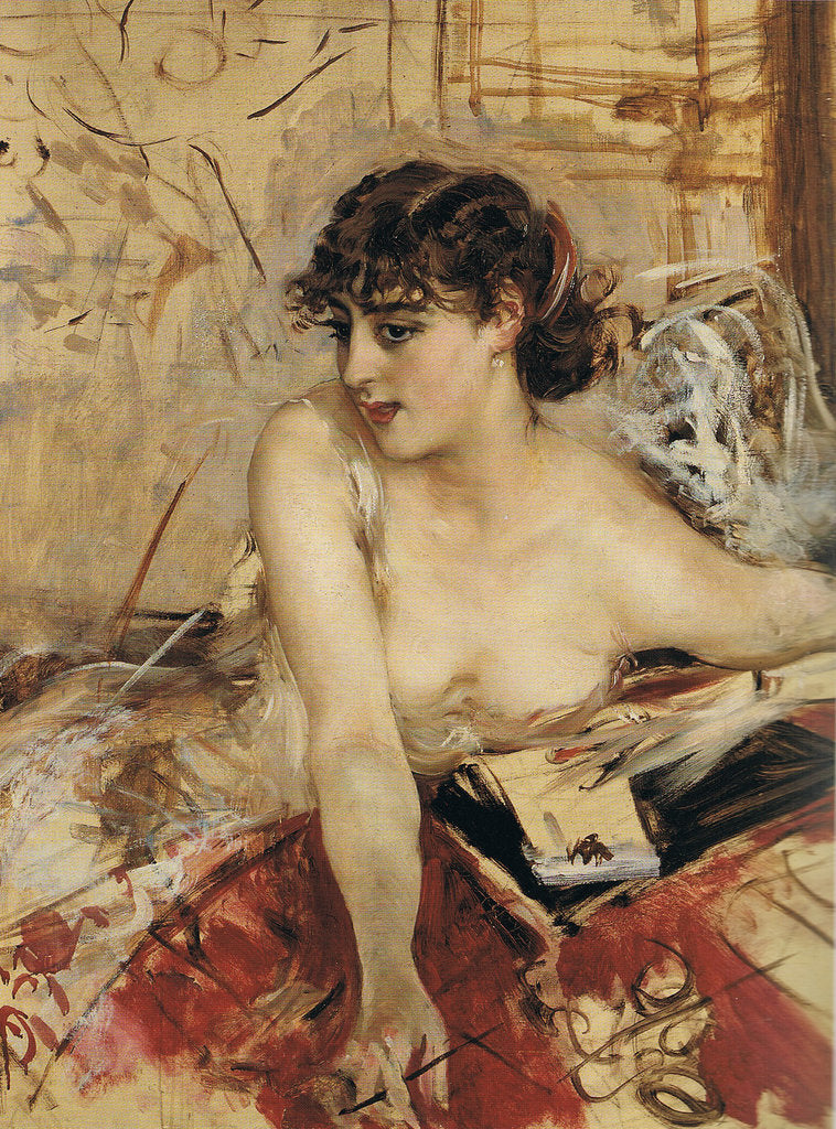Detail of The morning letter by Anonymous