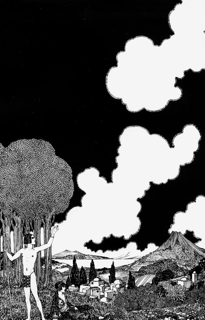 Detail of Illustration for The Rubaiyat of Omar Khayyam by Anonymous