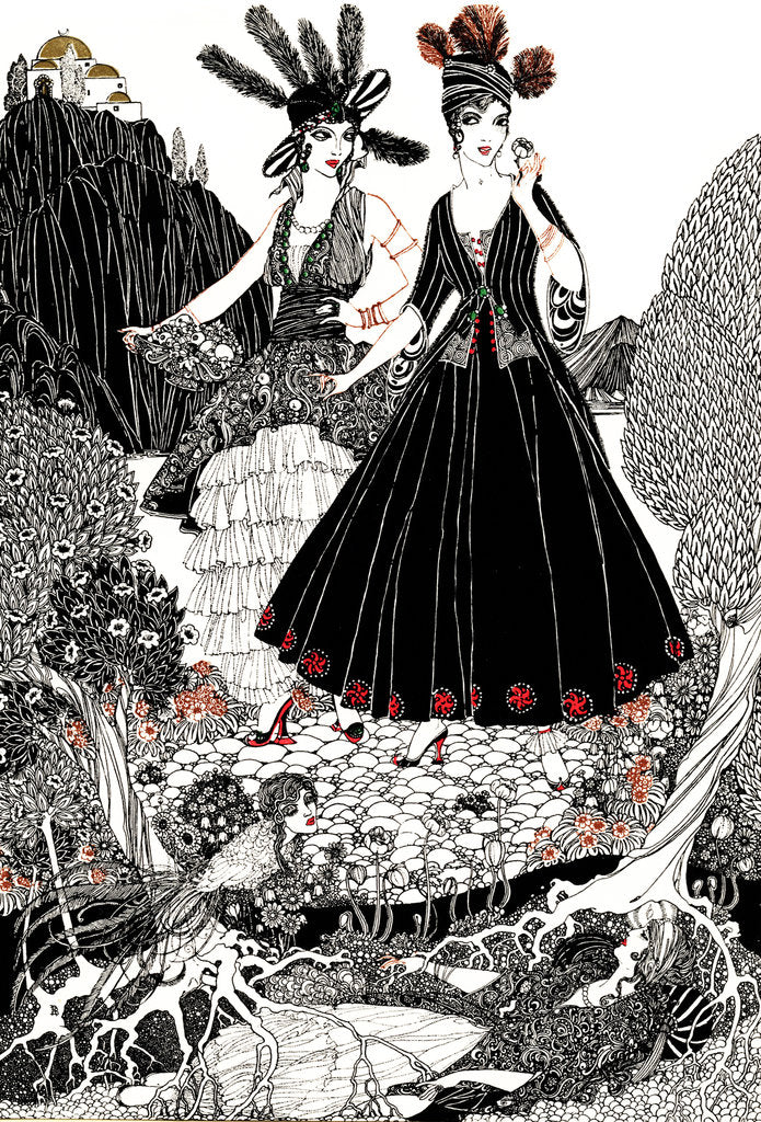 Detail of Illustration for The Rubaiyat of Omar Khayyam by Anonymous