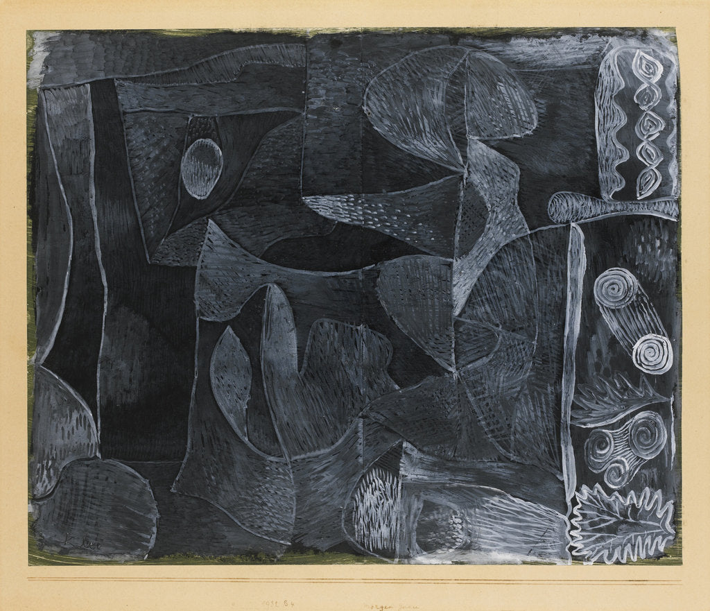 Detail of Morning grey by Anonymous