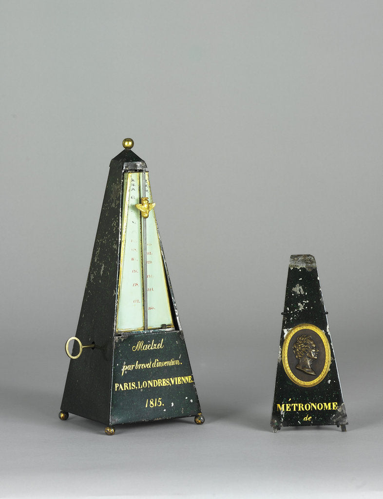 Detail of Metronome by Johann Maelzel by Anonymous