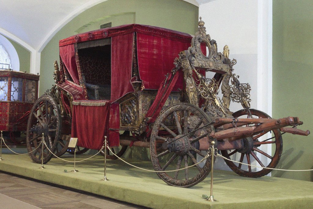 Detail of The Coach of Tsar Boris Godunov, the gift from Queen Elisabeth I by Anonymous