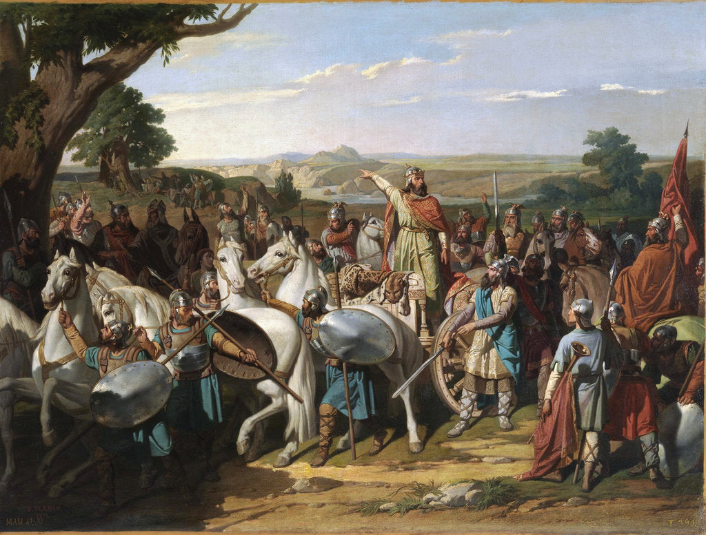 Detail of The Battle of Guadalete by Anonymous