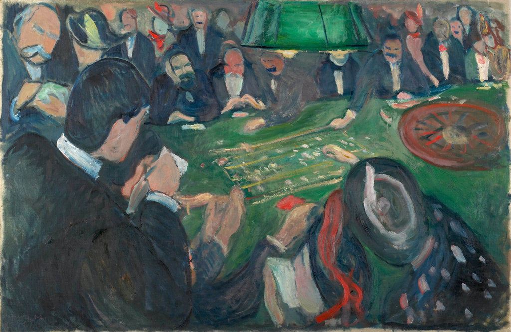 Detail of At the Roulette Table in Monte Carlo by Anonymous