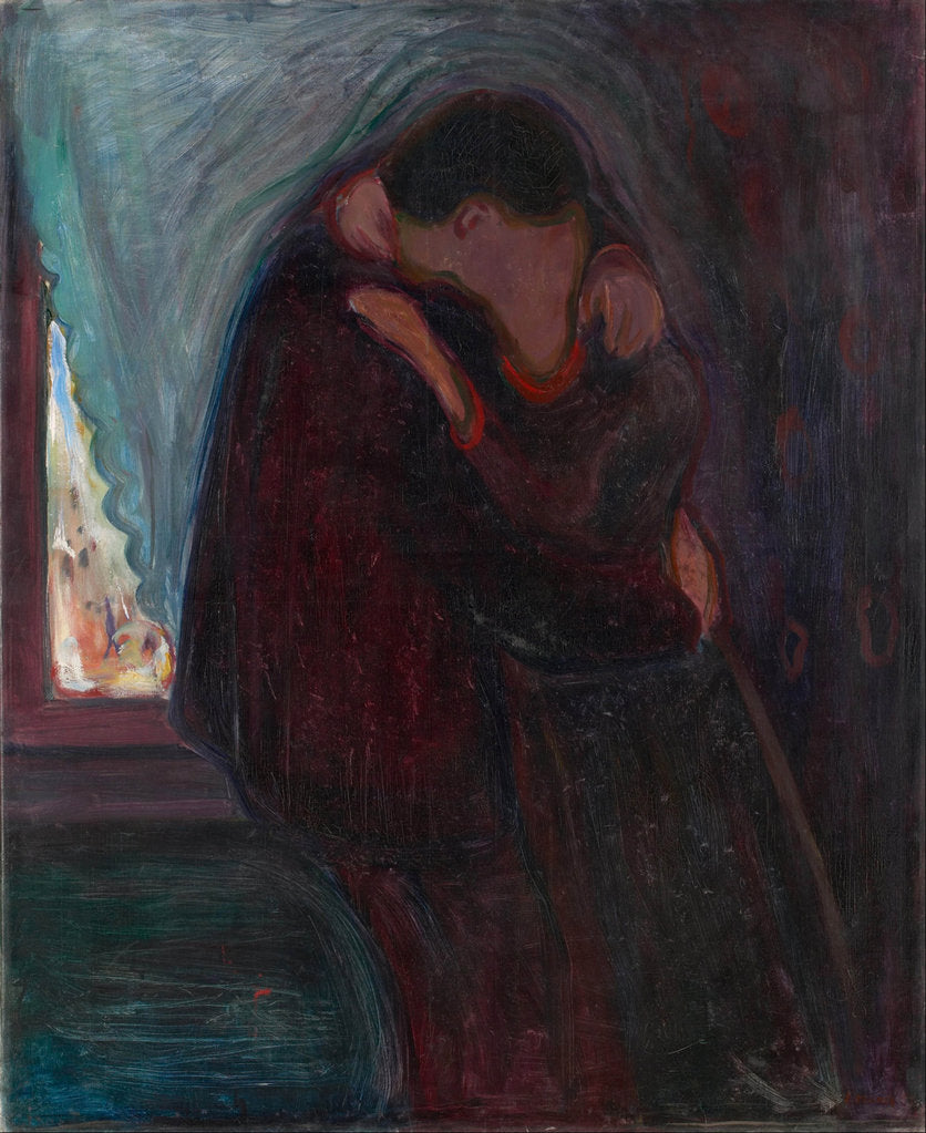 Detail of The Kiss by Anonymous