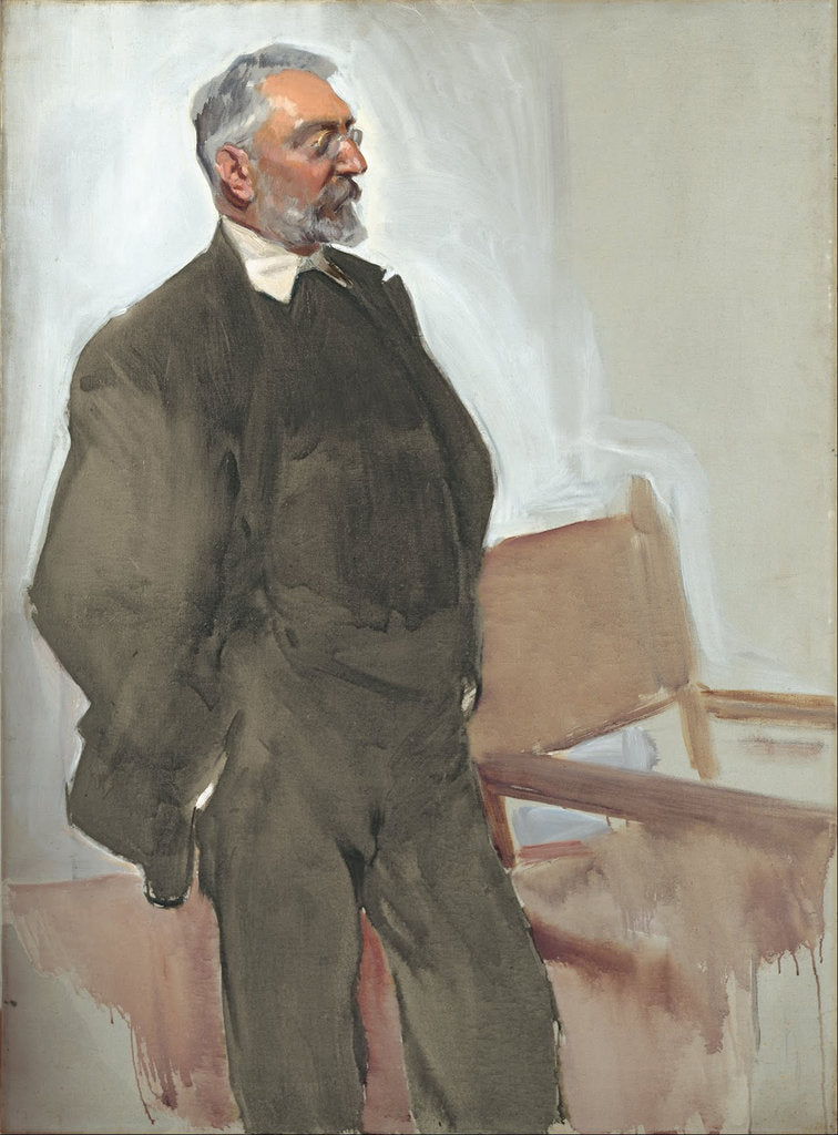 Detail of Portrait of Miguel de Unamuno by Anonymous