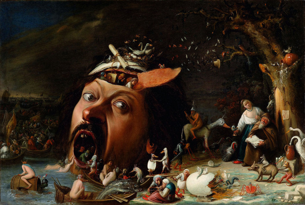 Detail of The Temptation of Saint Anthony by Anonymous