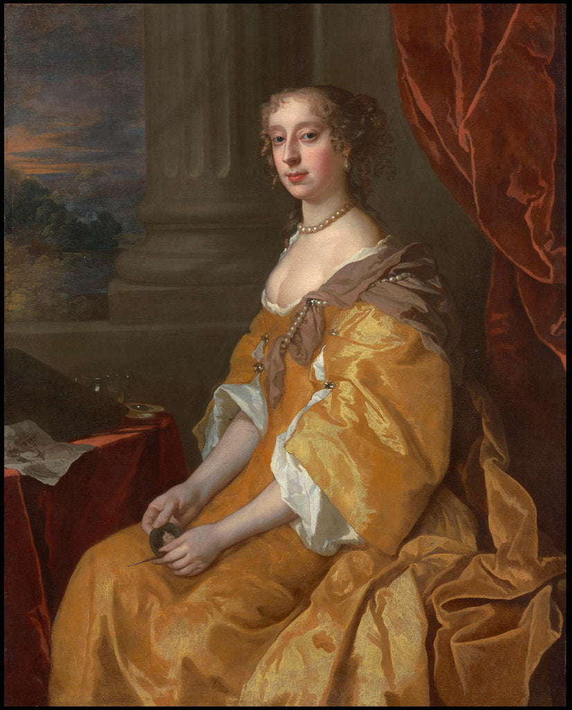 Detail of Portrait of Anne Killigrew by Anonymous