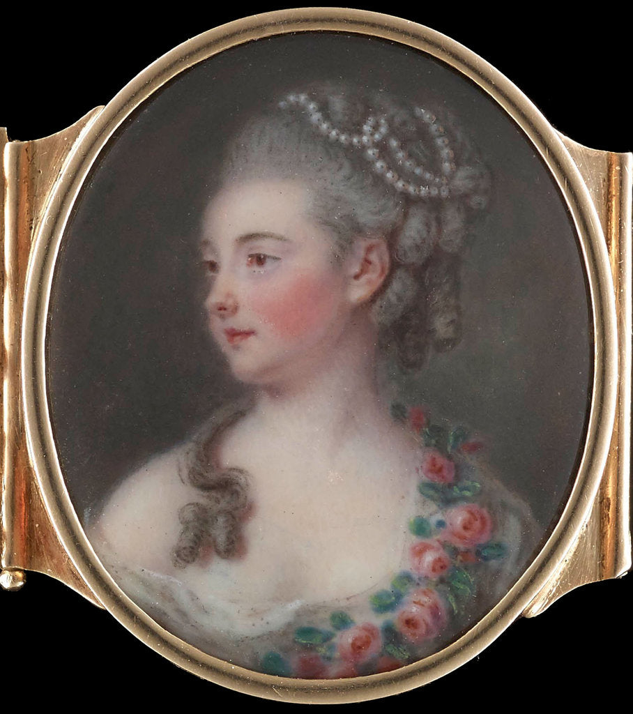 Detail of Portrait of Michelle de Bonneuil, née Sentuary by Anonymous