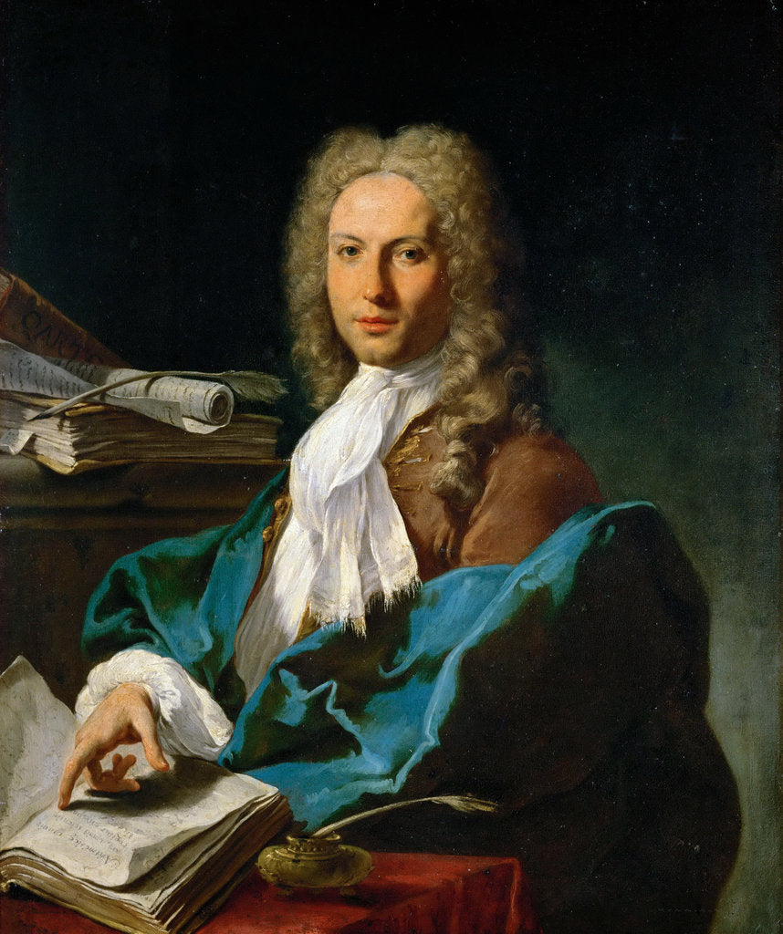 Detail of Portrait of a mathematican by Anonymous