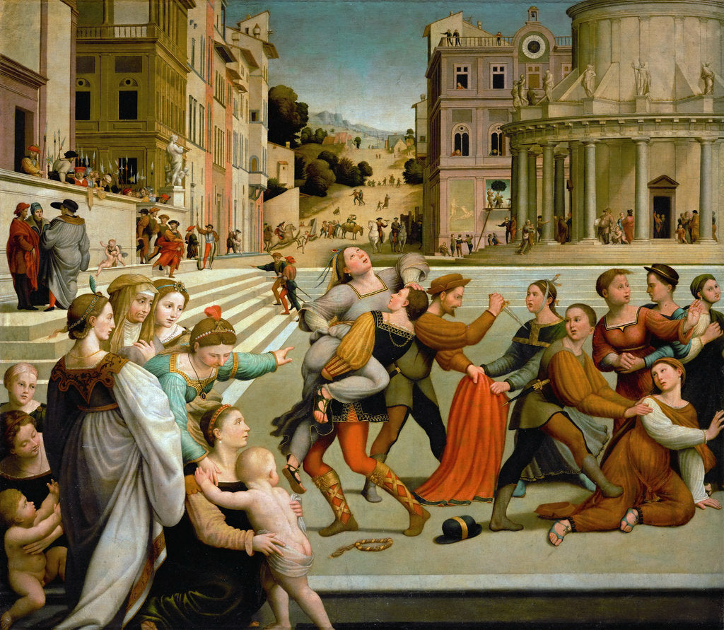 Detail of The abduction of Dinah by Anonymous