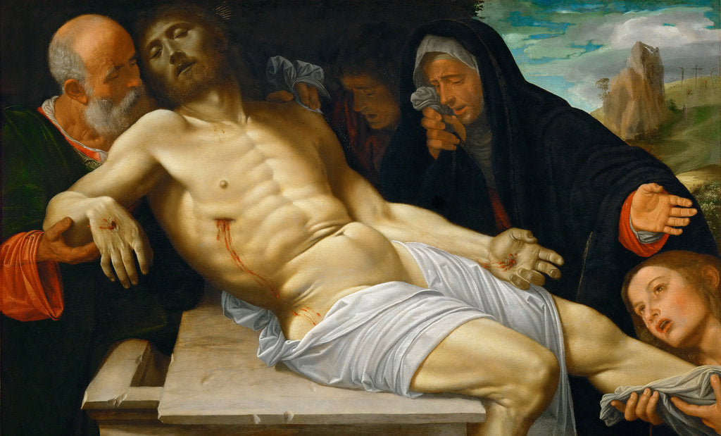 Detail of The Lamentation over Christ by Anonymous
