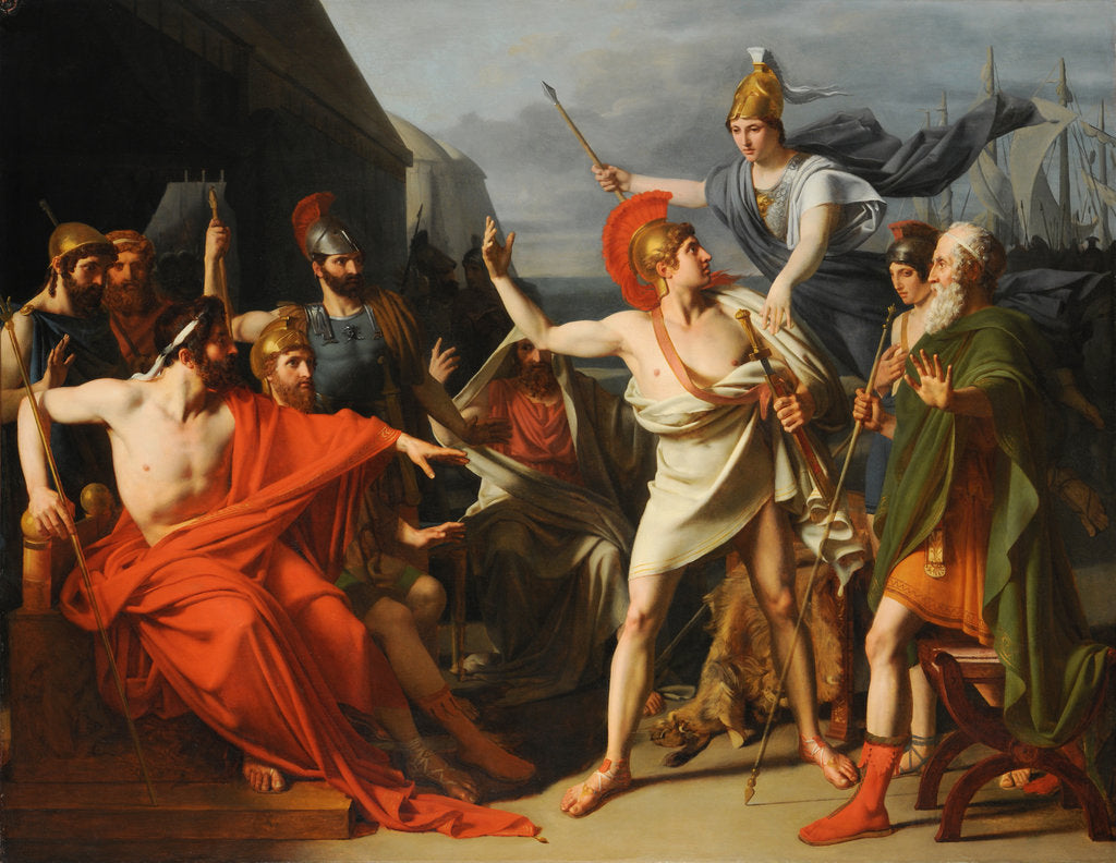Detail of The Wrath of Achilles by Anonymous